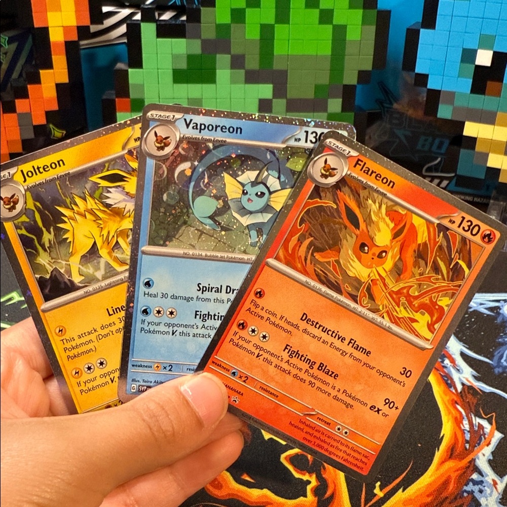 Pokemon Prismatic Evolutions Promo Cards